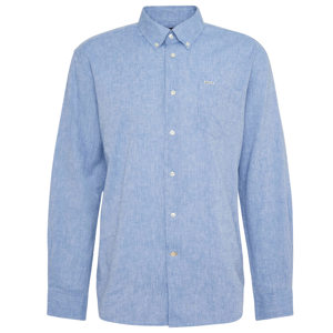 Barbour Classic Blue Nelson Regular Long-Sleeved Shirt